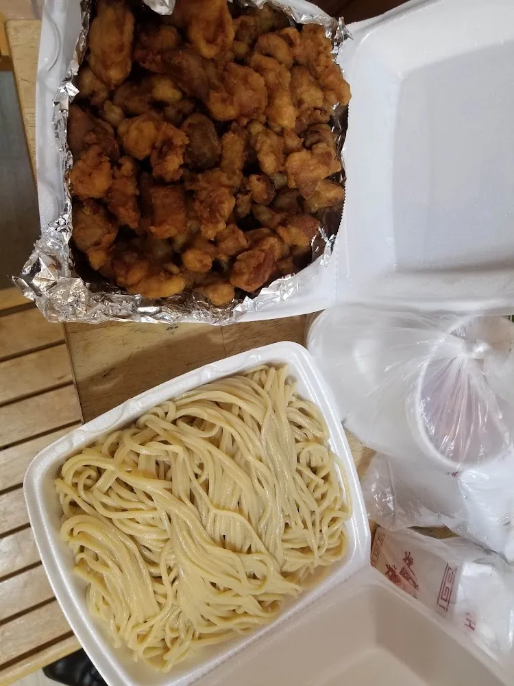 Sweet and Sour Pork and Black Bean Noodles